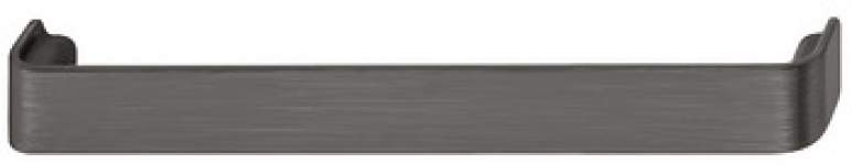 Мебельная ручка скоба цамак 169 х 22 мм никелированный полированный