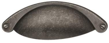 Мебельная ручка навесная цамак 104 x 25 мм антикварный