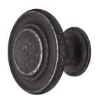 Меблева ручка кнопка цамак 34 x 25 мм срібний матовий 15501970