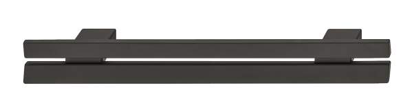 Ручка меблева скоба Häfele Déco чорний матовий 252 x 27 /192 мм 10670481