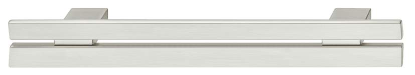 Ручка меблева скоба Häfele Déco нікель браш 252 x 27 /192 мм 10670491
