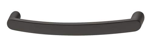 Ручка меблева скоба Häfele Déco чорний матовий 140 x 30 /128 мм 10670521