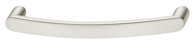 Ручка меблева скоба Häfele Déco нікель браш 140 x 30 /128 мм 10670531