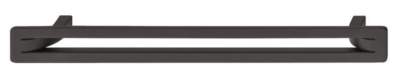 Ручка меблева скоба Häfele Déco чорний матовий 244 x 31 /192 мм 10670561