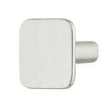 Ручка-кнопка Häfele Déco нікель браш 27 x 28 мм 10670311