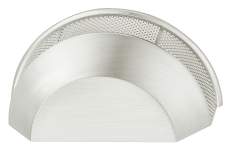 Ручка-кнопка Häfele Déco нікель браш 80 x 25 мм 10670421