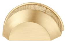 Ручка-кнопка Häfele Déco золотистий браш 80 x 25 мм 10670422