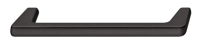Ручка меблева скоба Häfele Déco чорний матовий 114 x 32 /96 мм 10670430