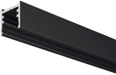 Профіль Hafele Lighting OneCable алюміній чорний 2500х18х16 мм 83368303