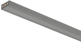 Плоский кабель Hafele Lighting OneCable 24В 12х6 мм сірий на відріз 83368340