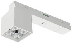 Світильник Hafele Lighting OneCable Spot 4 TT Connect 24В 5Вт 80° 2700-5000К 450лм білий 39х39х39 мм 83368324