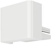 Кінцева заглушка Hafele Lighting OneCable пластик для декоративного закриття відкритих кінців профілю біла 83368312