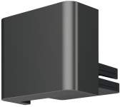 Кінцева заглушка Hafele Lighting OneCable пластик для декоративного закриття відкритих кінців профілю чорна 83368311
