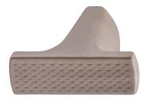 Ручка-кнопка Häfele Déco текстурированный оливково-серый 41 x 26 мм 10671323