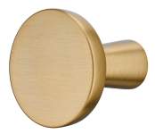 Ручка-кнопка Häfele Déco золотистий браш 31.5 x 31.5 мм 10671372