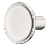 Ручка-кнопка Häfele Déco нікель браш 35 x 28 мм 10671421