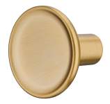 Ручка-кнопка Häfele Déco золотистий браш 35 x 28 мм 10671422