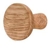 Ручка-кнопка Häfele Déco дуб натуральний, лакований 32 x 31.5 мм 10671540