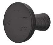 Ручка-кнопка Häfele Déco дуб, моріння чорним кольором 32 x 31.5 мм 10671541