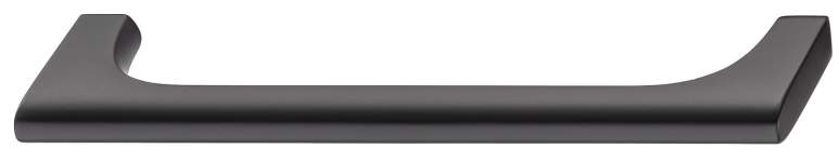 Ручка меблева скоба Häfele Déco чорний матовий 170 x 33 /160 мм 10671142