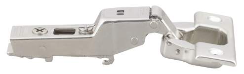 Петля півнакладна Hafele Metalla 540 SM 110° 45/9.5 нікельована з демпфером 31105001