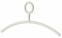 Вішак для одягу з кільцем світло-сірий 450 мм 80457197
