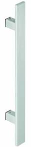 Ручка-скоба COSIMO одинарная нержавеющая сталь матовая 600 мм для дверей 40-57 мм