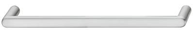 Мебельная ручка скоба цамак 172 х 26 мм никелированный матовый