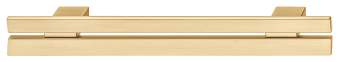 Ручка мебельная скоба Häfele Déco золотистый брашированный 188 x 27 /128 мм 10670500