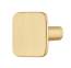 Ручка-кнопка Häfele Déco золотистий браш 27 x 28 мм 10670312