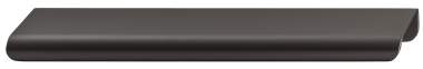Ручка мебельная планка Häfele Déco чёрный матовый 340 x 42.5 /320 мм 10671235
