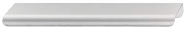 Ручка меблева планка Häfele Déco сріблястий 148 x 42.5 /128 мм 10671262