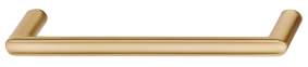 Ручка меблева скоба Häfele Déco золотистий браш 170 x 28 /160 мм 10671402